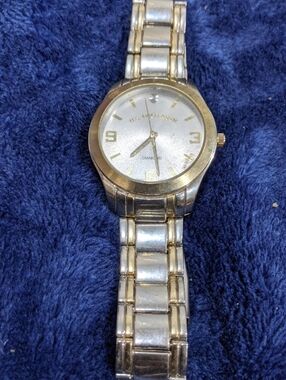 U.S. Polo Assn. Men’s Two-Tone Silver and Gold Bracelet Watch
